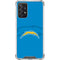 NFL Los Angeles Chargers Double Vision Galaxy A72 5G Clear Case